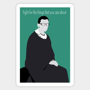 RBG poster Ruth BADER GINSBURG Magnet